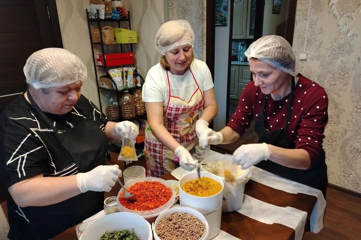 «Фронтовой обед 47» — нашим бойцам на передовую