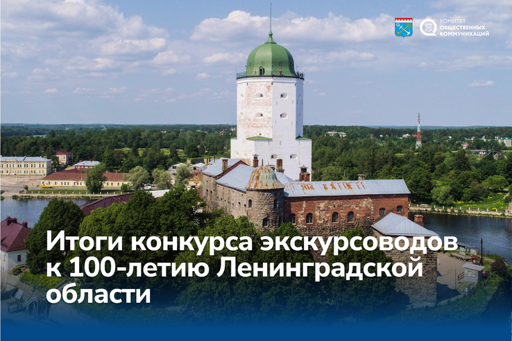 Итоги регионального конкурса экскурсоводов к 100-летию Ленинградской области